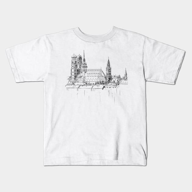 Munich Kids T-Shirt by sibosssr